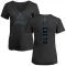 Women's Johnny Cueto Backer Slim Fit T-Shirt - Black