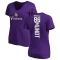 Women's Johnny Mundt Backer Slim Fit T-Shirt - Purple