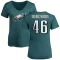 Women's Jon Dorenbos Name & Number Slim Fit T-Shirt - Green