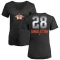 Women's Jon Singleton Midnight Mascot V-Neck T-Shirt - Black