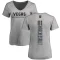 Women's Jonathan Marchessault Backer Slim Fit V-Neck T-Shirt - Heathered Gray