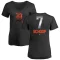 Women's Jonathan Schoop Midnight Mascot V-Neck T-Shirt - Black