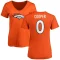 Women's Jonathon Cooper Name & Number Slim Fit T-Shirt - Orange