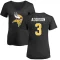 Women's Jordan Addison Name & Number Slim Fit T-Shirt - Black