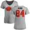 Women's Jordan Akins Name & Number Slim Fit T-Shirt - Ash