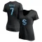 Women's Jordan Eberle Name & Number T-Shirt - Black