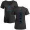 Women's Jordan Groshans Backer Slim Fit T-Shirt - Black