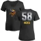 Women's Jordan Hicks Midnight Mascot T-Shirt - Black