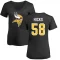 Women's Jordan Hicks Name & Number Slim Fit T-Shirt - Black