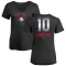 Women's Jordan Lawlar Midnight Mascot V-Neck T-Shirt - Black