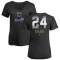 Women's Jordan Lyles Midnight Mascot V-Neck T-Shirt - Black