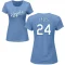 Women's Jordan Lyles Name & Number T-Shirt - Light Blue