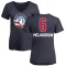 Women's Jordan McLaughlin Name and Number Banner Wave V-Neck T-Shirt - Navy