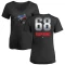 Women's Jordan Romano Midnight Mascot V-Neck T-Shirt - Black