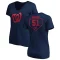 Women's Jordan Weems RBI Slim Fit V-Neck T-Shirt - Navy