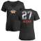 Women's Jose Altuve Midnight Mascot V-Neck T-Shirt - Black