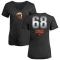 Women's Jose Cruz Midnight Mascot V-Neck T-Shirt - Black