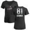 Women's Jose Izarra Midnight Mascot V-Neck T-Shirt - Black