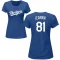 Women's Jose Izarra Name & Number T-Shirt - Royal