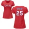 Women's Jose Leclerc Name & Number T-Shirt - Red