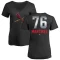 Women's Jose Martinez Midnight Mascot V-Neck T-Shirt - Black