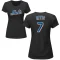 Women's Jose Reyes Name & Number T-Shirt - Black