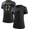 Women's Josh Allen 2020 Salute To Service Performance T-Shirt - Black