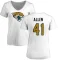 Women's Josh Allen Name & Number Slim Fit T-Shirt - White