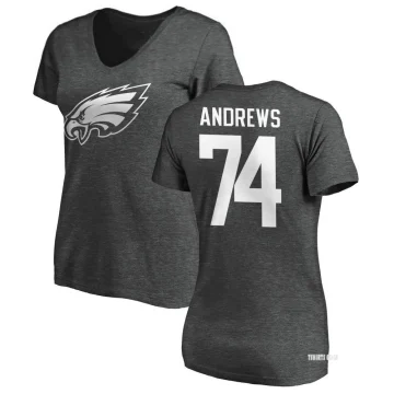 Josh Andrews Philadelphia Eagles Women's Legend Olive Salute to Service  Scoop Neck T-Shirt