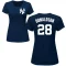 Women's Josh Donaldson Name & Number T-Shirt - Navy