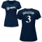 Women's Josh Donaldson Name & Number T-Shirt - Navy