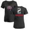 Women's Josh Harrison Midnight Mascot V-Neck T-Shirt - Black