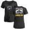 Women's Josh Lindblom Midnight Mascot V-Neck T-Shirt - Black