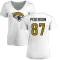 Women's Josh Pederson Name & Number Slim Fit T-Shirt - White