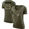 Women's Josh Thompson Legend Salute to Service Scoop Neck T-Shirt - Olive