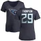 Women's Josh Thompson Name & Number Slim Fit T-Shirt - Navy