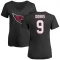 Women's Joshua Dobbs Name & Number Slim Fit T-Shirt - Black