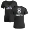 Women's Joshua Fuentes Midnight Mascot V-Neck T-Shirt - Black