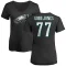 Women's Julian Good-Jones Name & Number Slim Fit T-Shirt - Black