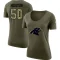 Women's Justin Houston Legend Salute to Service Scoop Neck T-Shirt - Olive