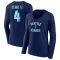 Women's Justin Schultz Name & Number Victory Arch T-Shirt - Navy