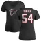 Women's Justin Shaffer Name & Number Slim Fit T-Shirt - Black