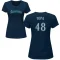 Women's Justin Topa Name & Number T-Shirt - Navy