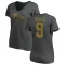 Women's Justin Tucker One Color T-Shirt - Ash