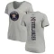 Women's Justin Verlander Backer Slim Fit T-Shirt - Ash