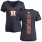 Women's Justin Verlander Backer Slim Fit T-Shirt - Navy