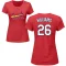 Women's Justin Williams Name & Number T-Shirt - Red