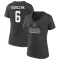 Women's Kaedan Korczak Heather 2023 Western Conference Champions V-Neck T-Shirt - Charcoal