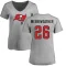 Women's Kaevon Merriweather Name & Number Slim Fit T-Shirt - Ash