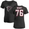 Women's Kaleb McGary Name & Number Slim Fit T-Shirt - Black